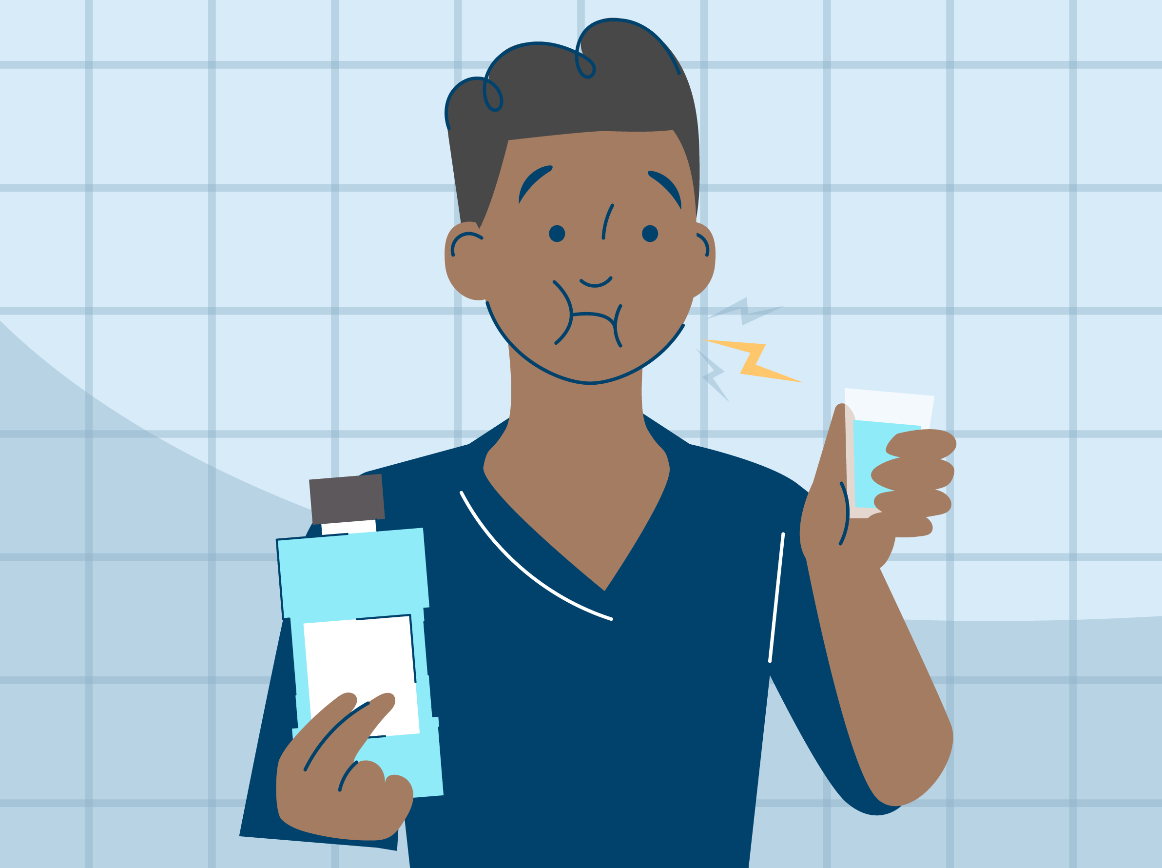 Why Does Mouthwash Burn? | SNOW® Oral Care