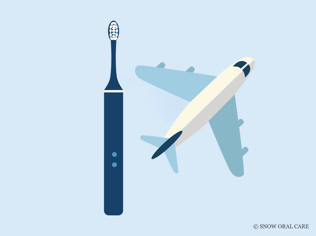 Can You Bring Electric Toothbrush on Plane? | SNOW® Oral Care