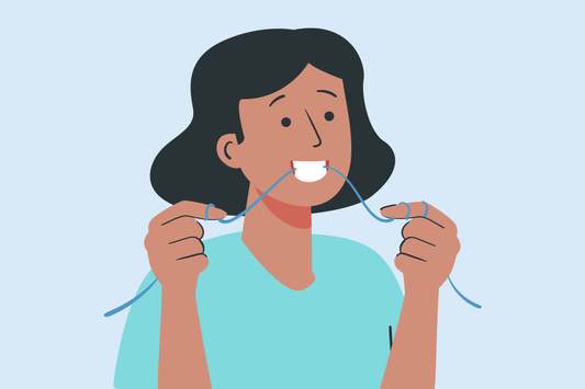 how to use string floss